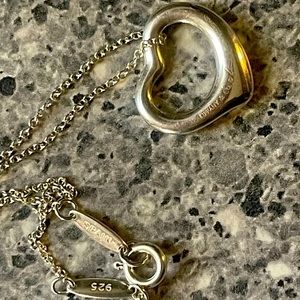 Tiffany & Co. Elsa Peretti Open Heart Necklace